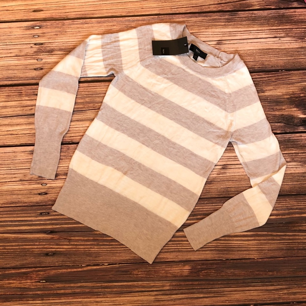 Mossimo striped sweater NWT